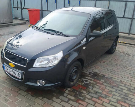 Черный Шевроле Авео, объемом двигателя 1.4 л и пробегом 177 тыс. км за 4100 $, фото 7 на Automoto.ua