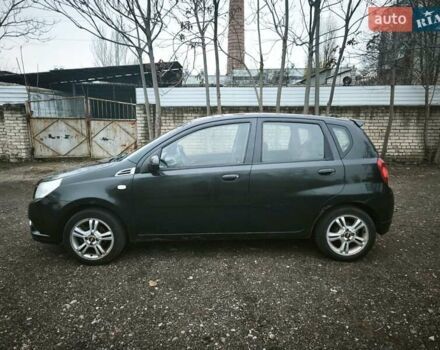 Черный Шевроле Авео, объемом двигателя 1.4 л и пробегом 288 тыс. км за 4200 $, фото 2 на Automoto.ua