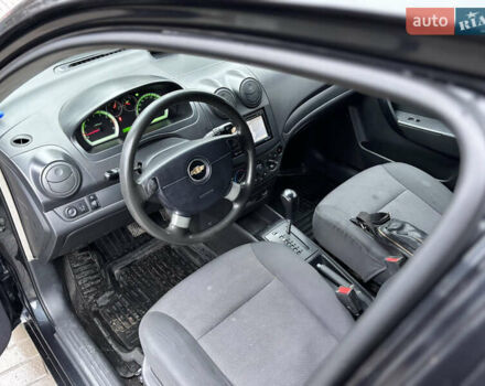 Черный Шевроле Авео, объемом двигателя 1.5 л и пробегом 220 тыс. км за 4199 $, фото 15 на Automoto.ua