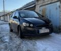 Черный Шевроле Авео, объемом двигателя 1.2 л и пробегом 81 тыс. км за 5350 $, фото 1 на Automoto.ua