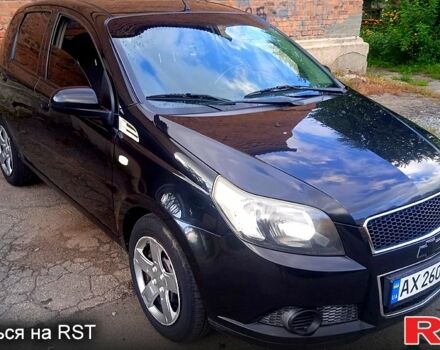 Черный Шевроле Авео, объемом двигателя 1.2 л и пробегом 135 тыс. км за 3500 $, фото 3 на Automoto.ua