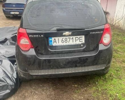 Черный Шевроле Авео, объемом двигателя 1.5 л и пробегом 141 тыс. км за 2300 $, фото 4 на Automoto.ua