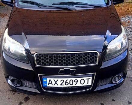 Черный Шевроле Авео, объемом двигателя 1.2 л и пробегом 135 тыс. км за 3500 $, фото 2 на Automoto.ua