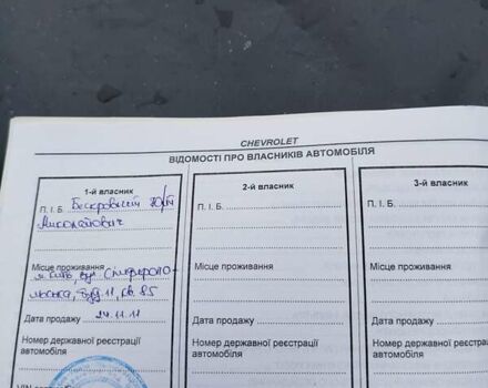 Черный Шевроле Авео, объемом двигателя 1.5 л и пробегом 141 тыс. км за 2300 $, фото 14 на Automoto.ua