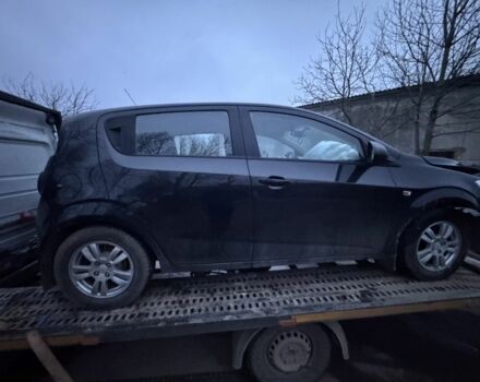 Черный Шевроле Авео, объемом двигателя 1.2 л и пробегом 130 тыс. км за 2250 $, фото 3 на Automoto.ua