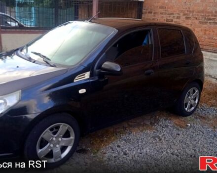 Черный Шевроле Авео, объемом двигателя 1.2 л и пробегом 135 тыс. км за 3500 $, фото 4 на Automoto.ua