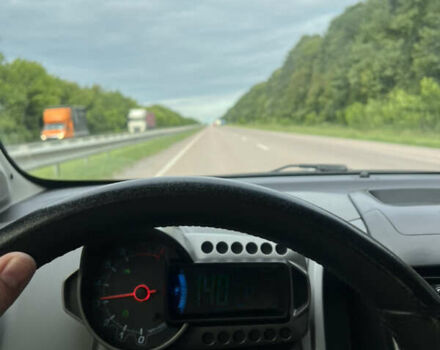 Черный Шевроле Авео, объемом двигателя 1.6 л и пробегом 148 тыс. км за 7750 $, фото 42 на Automoto.ua