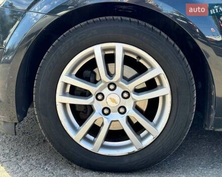 Черный Шевроле Авео, объемом двигателя 1.6 л и пробегом 135 тыс. км за 7690 $, фото 11 на Automoto.ua