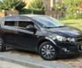 Черный Шевроле Авео, объемом двигателя 1.6 л и пробегом 168 тыс. км за 6650 $, фото 1 на Automoto.ua