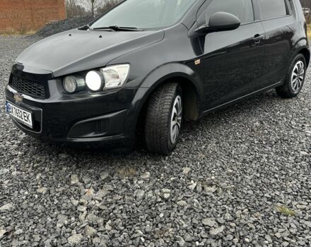 Черный Шевроле Авео, объемом двигателя 1.2 л и пробегом 270 тыс. км за 4500 $, фото 2 на Automoto.ua