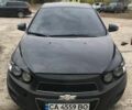 Черный Шевроле Авео, объемом двигателя 1.4 л и пробегом 170 тыс. км за 5500 $, фото 1 на Automoto.ua