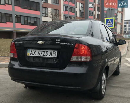 Черный Шевроле Авео, объемом двигателя 1.5 л и пробегом 202 тыс. км за 3444 $, фото 8 на Automoto.ua