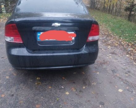 Черный Шевроле Авео, объемом двигателя 1.5 л и пробегом 200 тыс. км за 3200 $, фото 2 на Automoto.ua