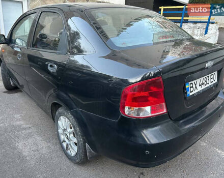 Чорний Шевроле Авео, об'ємом двигуна 1.5 л та пробігом 221 тис. км за 3500 $, фото 4 на Automoto.ua