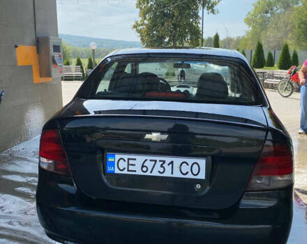 Черный Шевроле Авео, объемом двигателя 1.5 л и пробегом 215 тыс. км за 3138 $, фото 5 на Automoto.ua