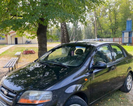 Черный Шевроле Авео, объемом двигателя 1.5 л и пробегом 215 тыс. км за 3138 $, фото 2 на Automoto.ua