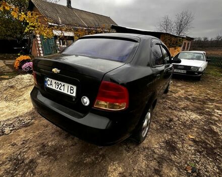 Черный Шевроле Авео, объемом двигателя 1.5 л и пробегом 211 тыс. км за 1800 $, фото 2 на Automoto.ua