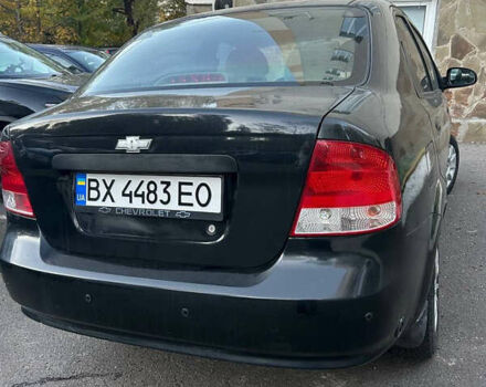Чорний Шевроле Авео, об'ємом двигуна 1.5 л та пробігом 221 тис. км за 3500 $, фото 3 на Automoto.ua