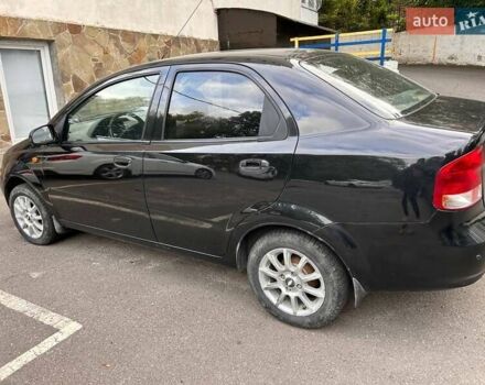 Черный Шевроле Авео, объемом двигателя 1.5 л и пробегом 221 тыс. км за 3200 $, фото 1 на Automoto.ua