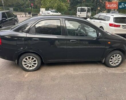 Черный Шевроле Авео, объемом двигателя 1.5 л и пробегом 221 тыс. км за 3200 $, фото 3 на Automoto.ua
