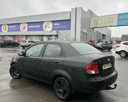Черный Шевроле Авео, объемом двигателя 1.5 л и пробегом 200 тыс. км за 1450 $, фото 4 на Automoto.ua