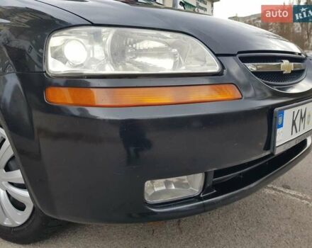 Черный Шевроле Авео, объемом двигателя 1.5 л и пробегом 130 тыс. км за 4950 $, фото 35 на Automoto.ua