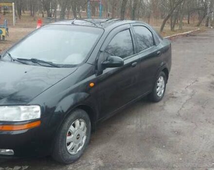 Черный Шевроле Авео, объемом двигателя 1.5 л и пробегом 124 тыс. км за 2800 $, фото 1 на Automoto.ua