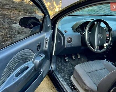 Черный Шевроле Авео, объемом двигателя 1.5 л и пробегом 189 тыс. км за 4000 $, фото 16 на Automoto.ua