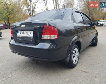 Черный Шевроле Авео, объемом двигателя 1.5 л и пробегом 130 тыс. км за 4950 $, фото 10 на Automoto.ua