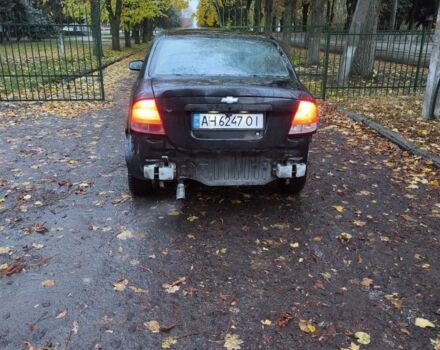 Черный Шевроле Авео, объемом двигателя 1 л и пробегом 334 тыс. км за 1700 $, фото 1 на Automoto.ua