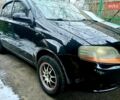 Черный Шевроле Авео, объемом двигателя 1.5 л и пробегом 268 тыс. км за 2999 $, фото 1 на Automoto.ua