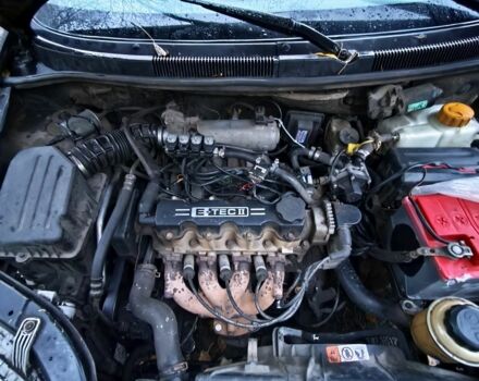 Черный Шевроле Авео, объемом двигателя 1 л и пробегом 334 тыс. км за 1700 $, фото 6 на Automoto.ua