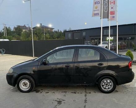 Черный Шевроле Авео, объемом двигателя 1.5 л и пробегом 250 тыс. км за 1650 $, фото 2 на Automoto.ua