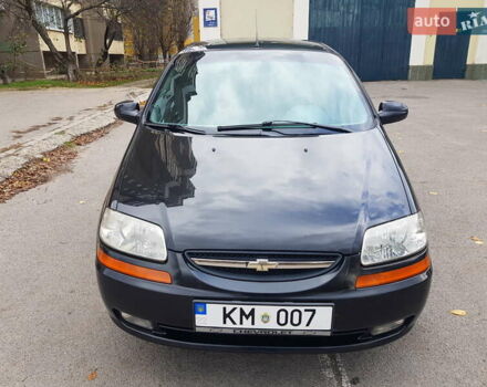 Черный Шевроле Авео, объемом двигателя 1.5 л и пробегом 130 тыс. км за 4950 $, фото 5 на Automoto.ua