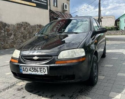Черный Шевроле Авео, объемом двигателя 1.5 л и пробегом 170 тыс. км за 2200 $, фото 6 на Automoto.ua