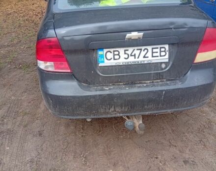 Черный Шевроле Авео, объемом двигателя 1.5 л и пробегом 340 тыс. км за 1850 $, фото 2 на Automoto.ua