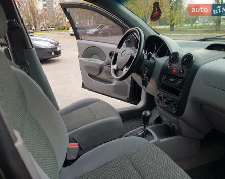 Черный Шевроле Авео, объемом двигателя 1.5 л и пробегом 130 тыс. км за 4950 $, фото 30 на Automoto.ua