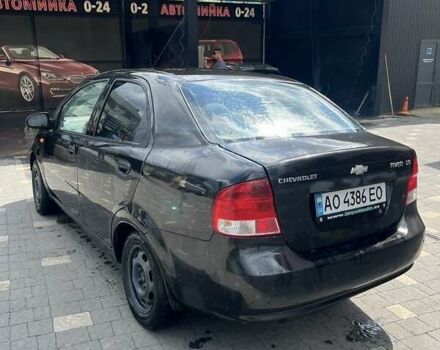 Черный Шевроле Авео, объемом двигателя 1.5 л и пробегом 170 тыс. км за 2200 $, фото 2 на Automoto.ua
