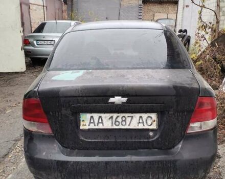 Черный Шевроле Авео, объемом двигателя 1.5 л и пробегом 62 тыс. км за 1200 $, фото 2 на Automoto.ua
