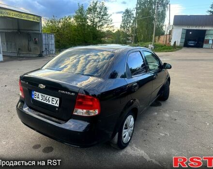 Черный Шевроле Авео, объемом двигателя 1.5 л и пробегом 180 тыс. км за 2150 $, фото 4 на Automoto.ua