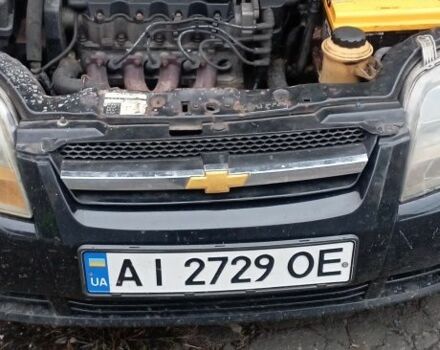 Черный Шевроле Авео, объемом двигателя 1.5 л и пробегом 230 тыс. км за 2001 $, фото 2 на Automoto.ua