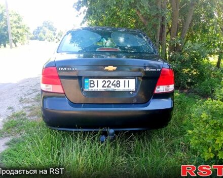 Черный Шевроле Авео, объемом двигателя 1.5 л и пробегом 240 тыс. км за 2800 $, фото 1 на Automoto.ua