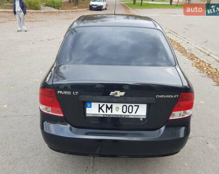 Черный Шевроле Авео, объемом двигателя 1.5 л и пробегом 130 тыс. км за 4950 $, фото 13 на Automoto.ua