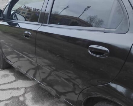 Черный Шевроле Авео, объемом двигателя 1.5 л и пробегом 170 тыс. км за 3108 $, фото 4 на Automoto.ua