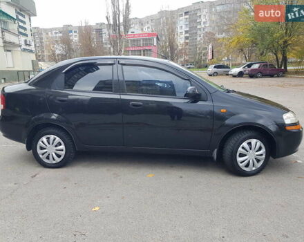 Черный Шевроле Авео, объемом двигателя 1.5 л и пробегом 130 тыс. км за 4950 $, фото 8 на Automoto.ua