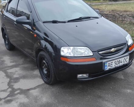 Черный Шевроле Авео, объемом двигателя 1.5 л и пробегом 170 тыс. км за 3108 $, фото 3 на Automoto.ua