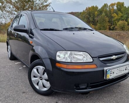 Чорний Шевроле Авео, об'ємом двигуна 1.5 л та пробігом 219 тис. км за 3350 $, фото 1 на Automoto.ua