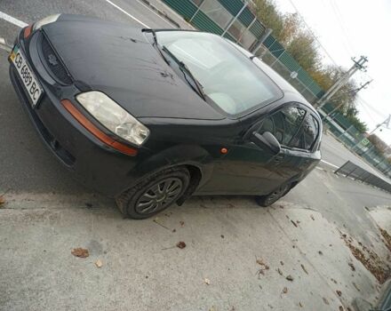 Черный Шевроле Авео, объемом двигателя 1.5 л и пробегом 250 тыс. км за 1300 $, фото 3 на Automoto.ua
