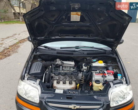 Черный Шевроле Авео, объемом двигателя 1.5 л и пробегом 130 тыс. км за 4950 $, фото 31 на Automoto.ua