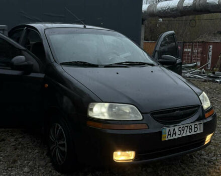 Черный Шевроле Авео, объемом двигателя 1.5 л и пробегом 260 тыс. км за 2950 $, фото 28 на Automoto.ua